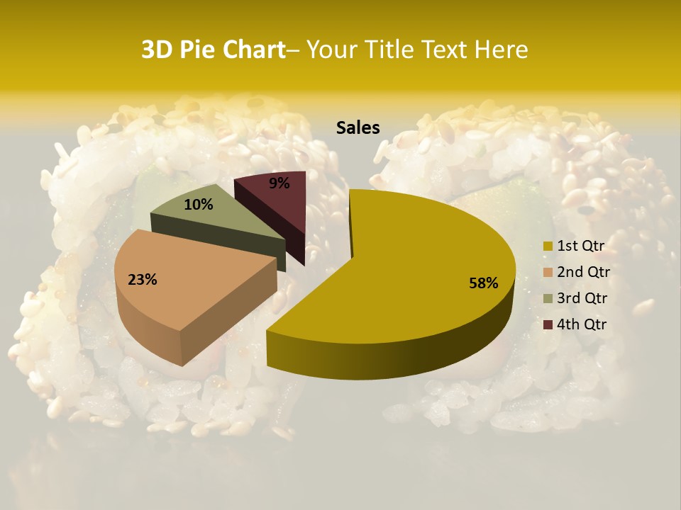 California Roll PowerPoint Template