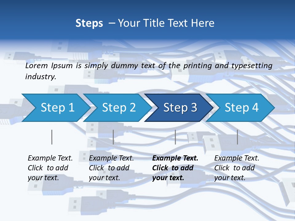 3D Rendering Of Electronic, Computer Hardware. Isolated In Solid Background, For Easier Editing. PowerPoint Template