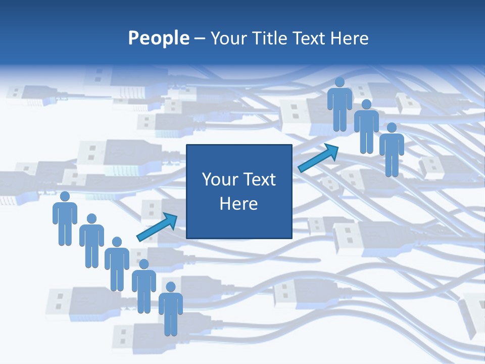 3D Rendering Of Electronic, Computer Hardware. Isolated In Solid Background, For Easier Editing. PowerPoint Template