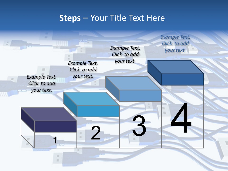 3D Rendering Of Electronic, Computer Hardware. Isolated In Solid Background, For Easier Editing. PowerPoint Template