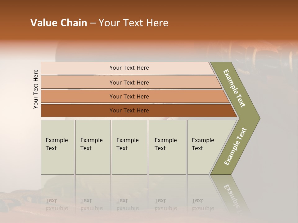 Yong Businessman Sitting On Stairs With Laptop PowerPoint Template