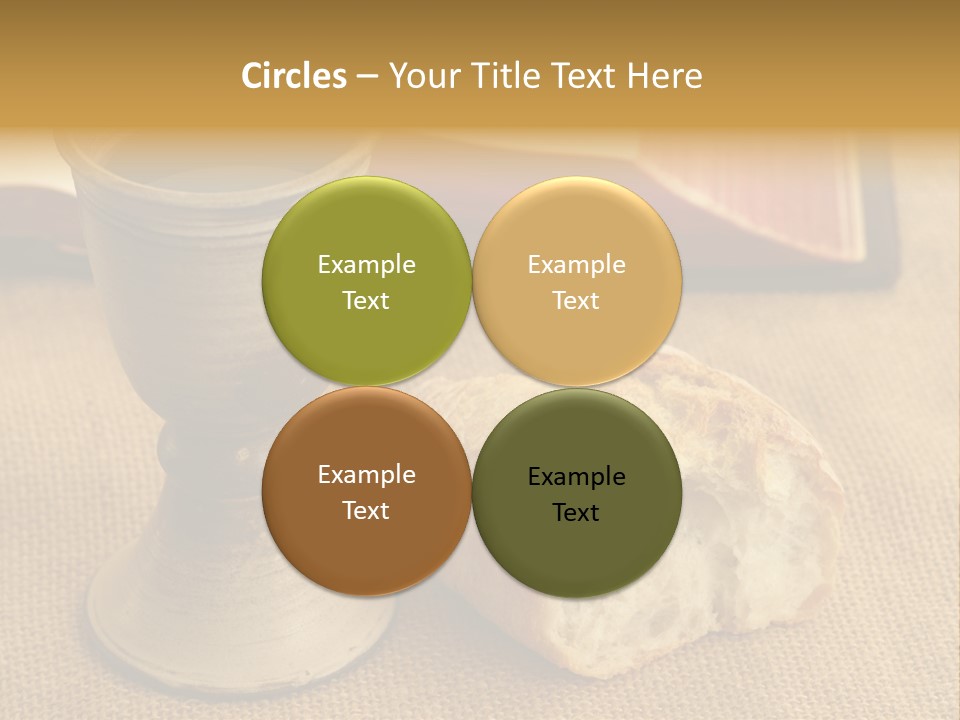 Communion Still Life PowerPoint Template
