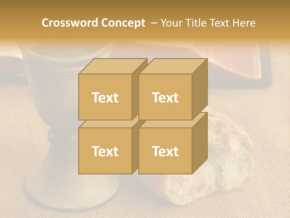 Communion Still Life PowerPoint Template
