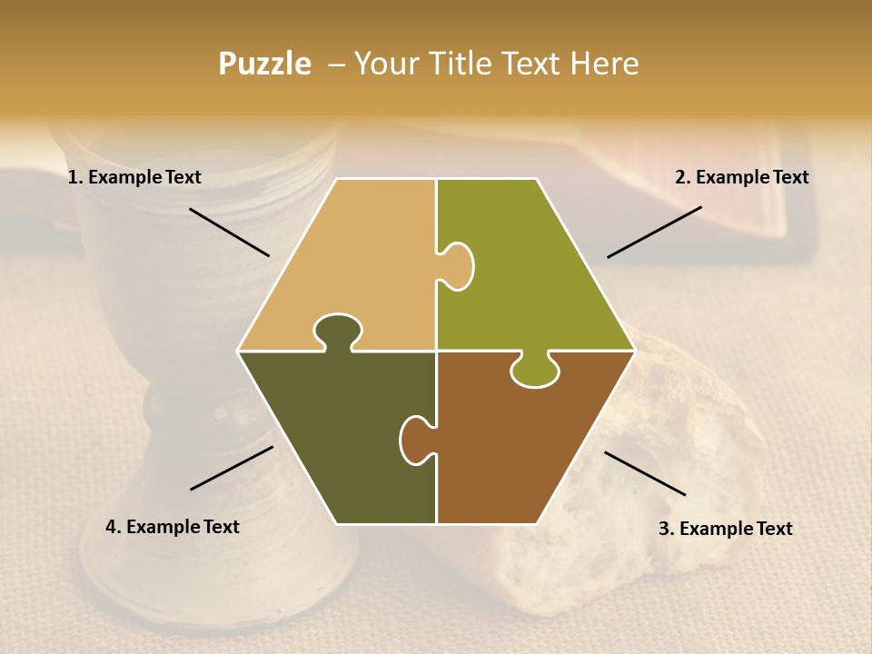 Communion Still Life PowerPoint Template