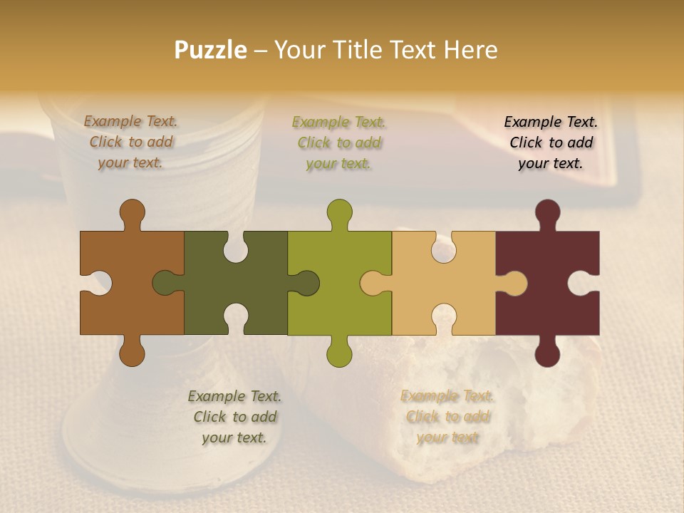 Communion Still Life PowerPoint Template