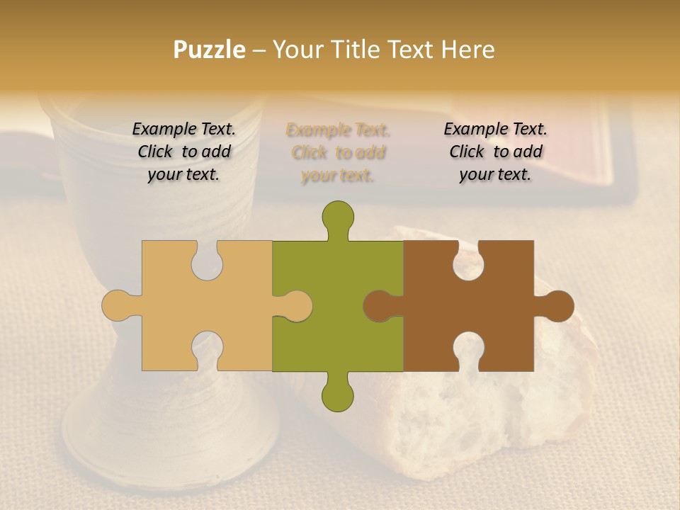 Communion Still Life PowerPoint Template
