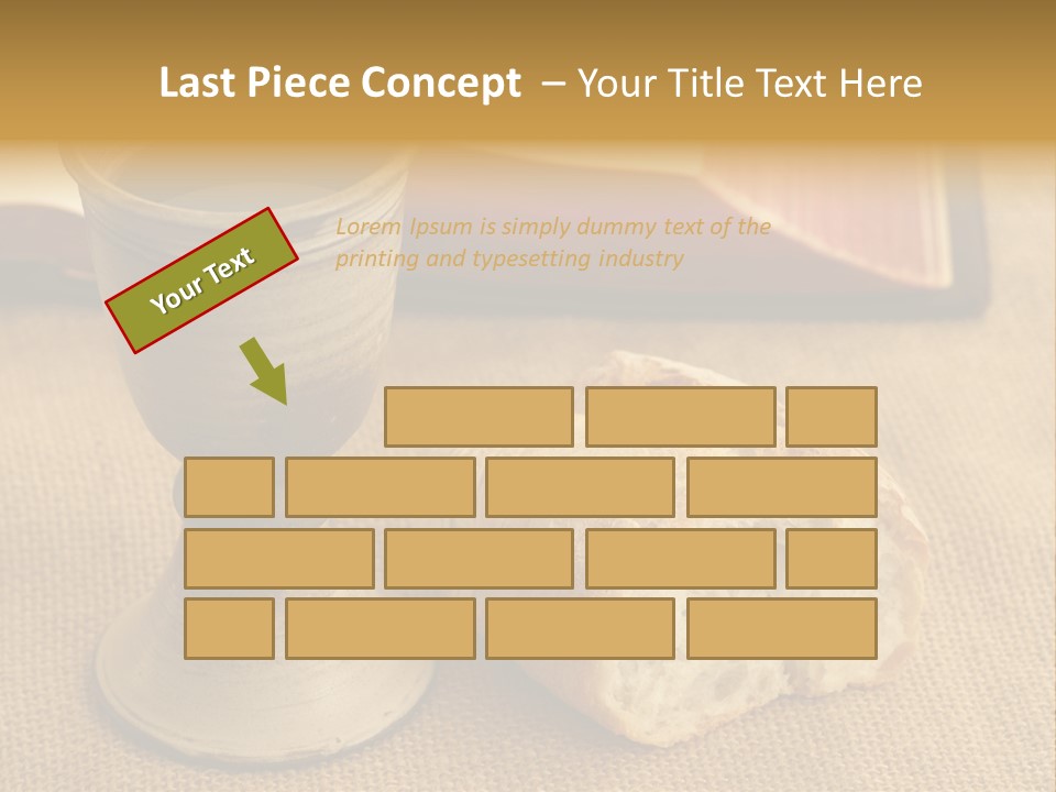 Communion Still Life PowerPoint Template