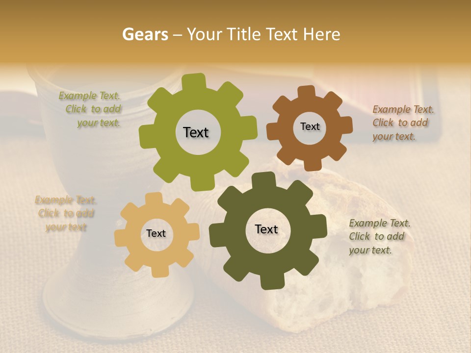 Communion Still Life PowerPoint Template