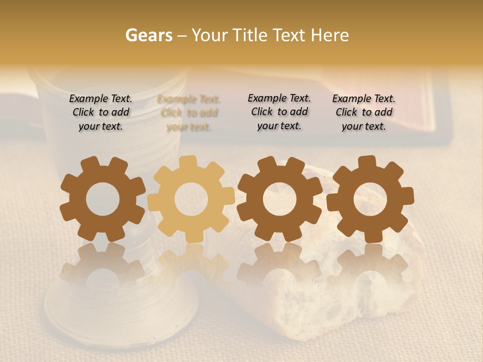 Communion Still Life PowerPoint Template