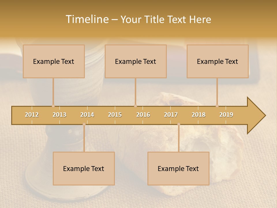 Communion Still Life PowerPoint Template