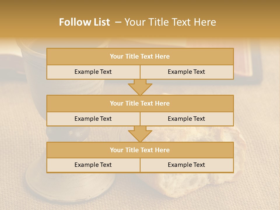 Communion Still Life PowerPoint Template