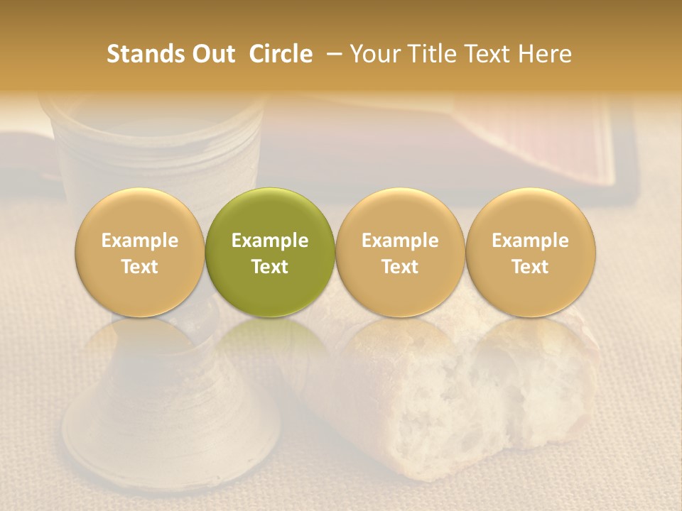 Communion Still Life PowerPoint Template
