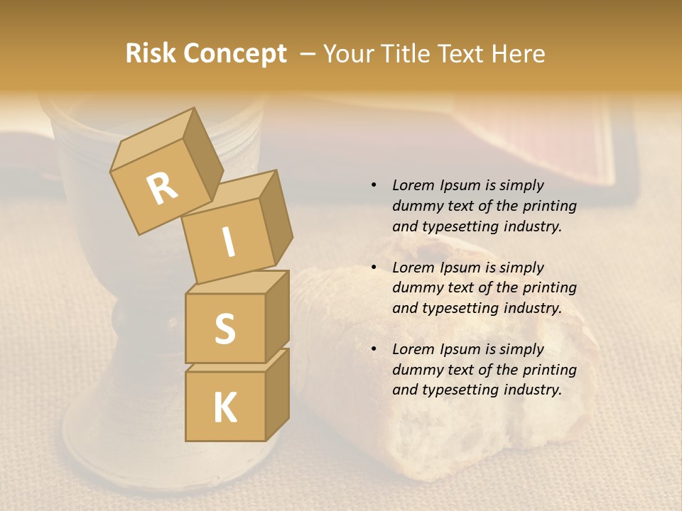 Communion Still Life PowerPoint Template