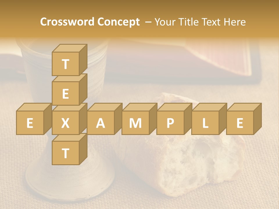 Communion Still Life PowerPoint Template