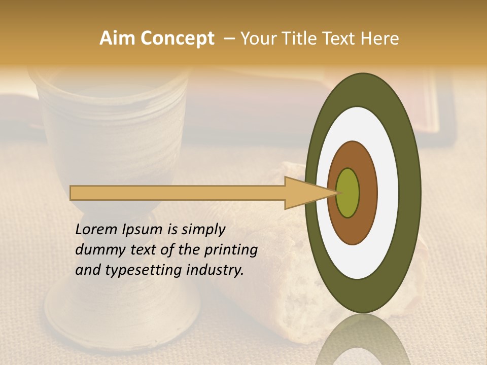 Communion Still Life PowerPoint Template
