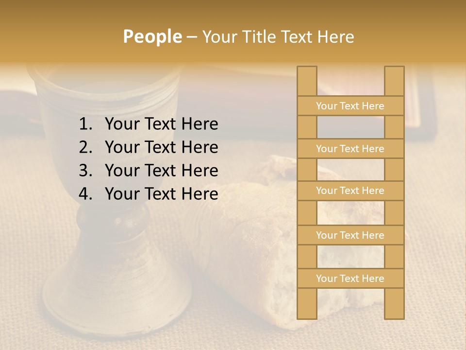 Communion Still Life PowerPoint Template