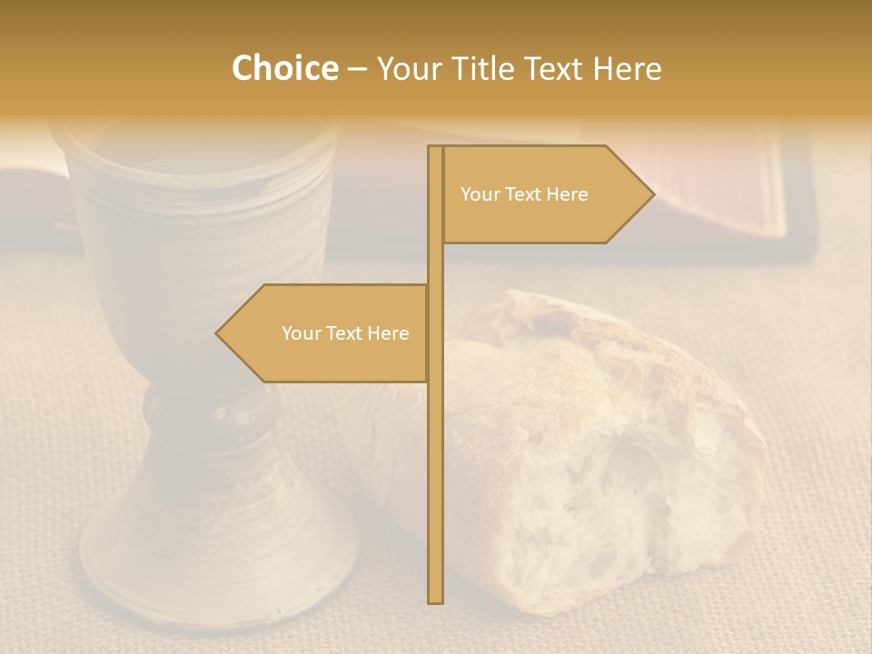 Communion Still Life PowerPoint Template