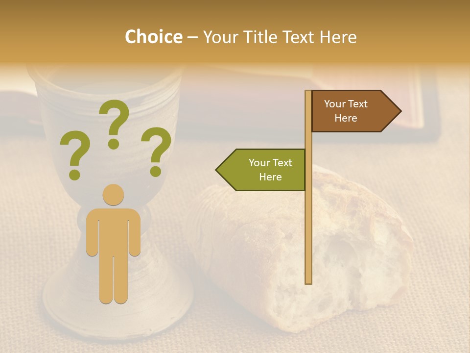 Communion Still Life PowerPoint Template