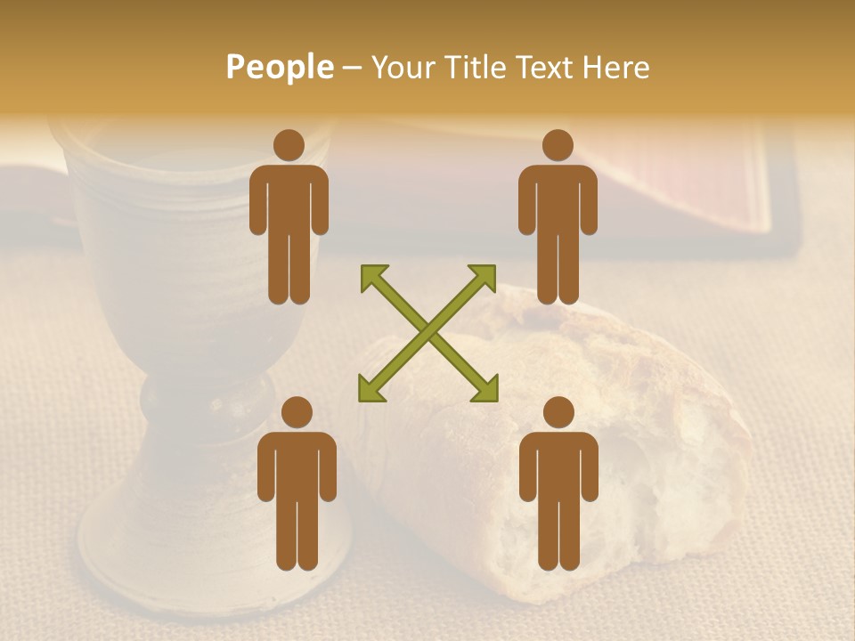 Communion Still Life PowerPoint Template