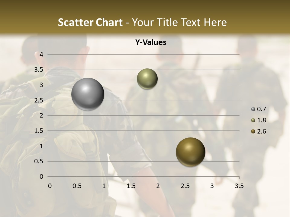 Soldiers On Patrol PowerPoint Template