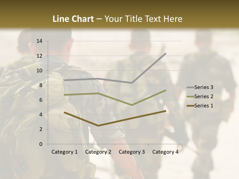 Soldiers On Patrol PowerPoint Template