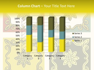 Original Decorative Design Elements. White Background. PowerPoint Template