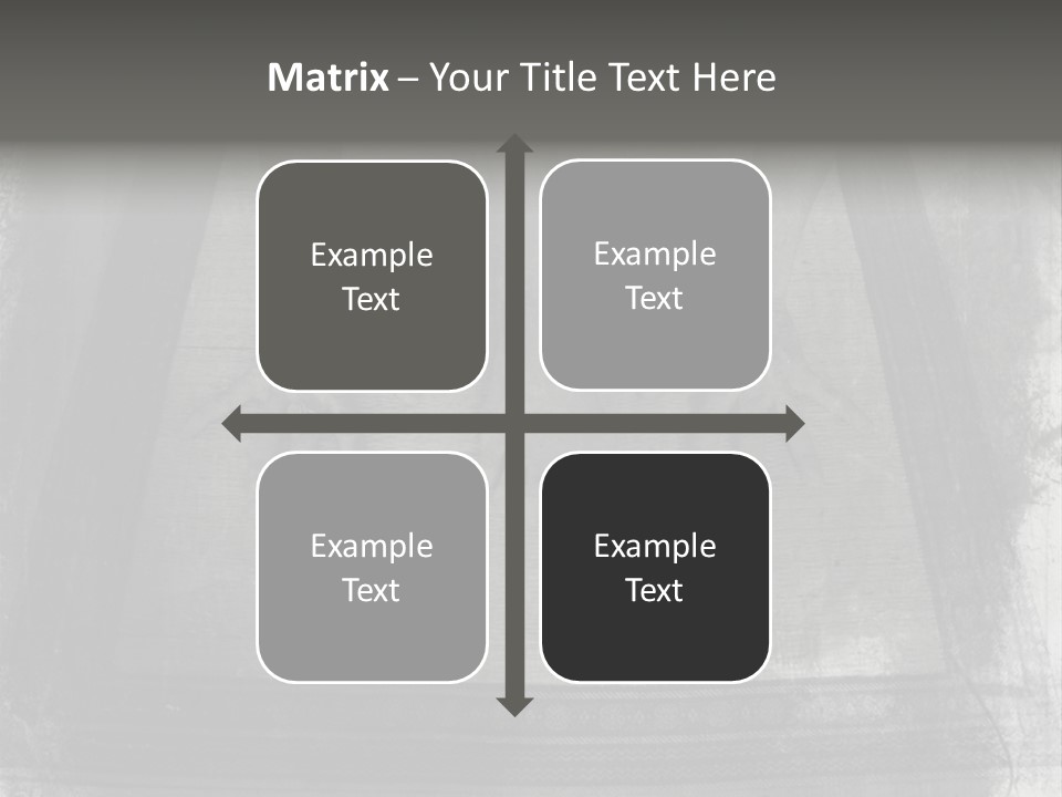 Grunge Photo Montage Of Woman's Hands And Leg In Yoga Posture. PowerPoint Template