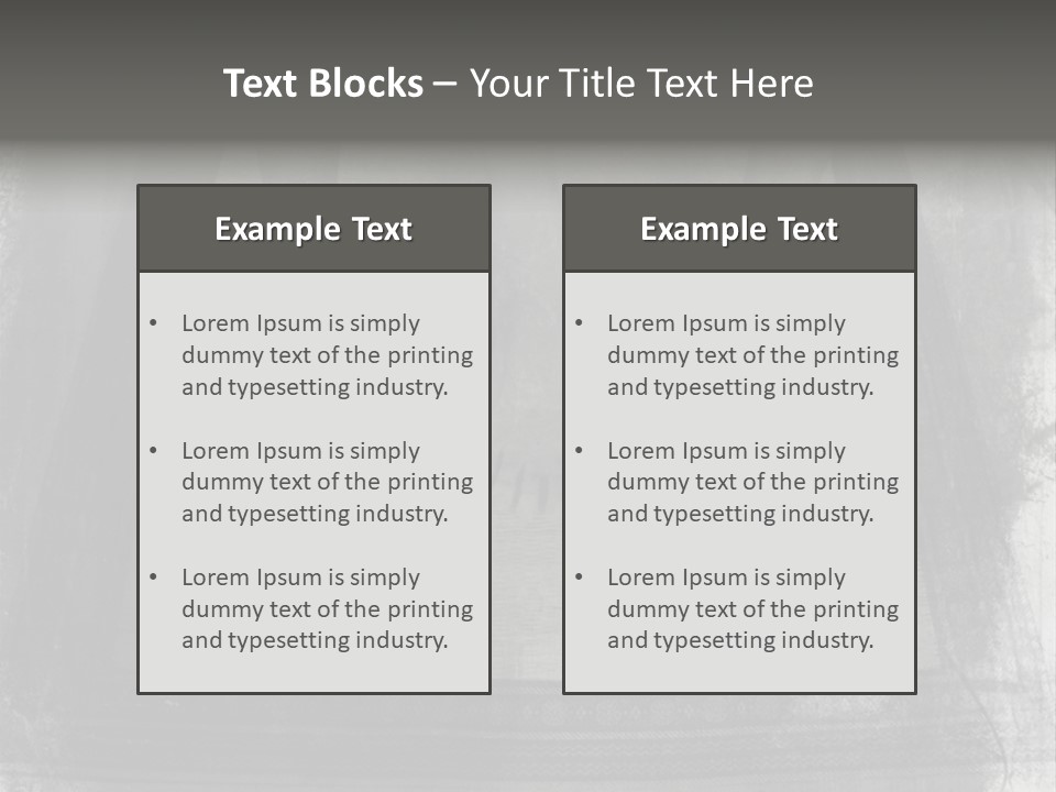 Grunge Photo Montage Of Woman's Hands And Leg In Yoga Posture. PowerPoint Template