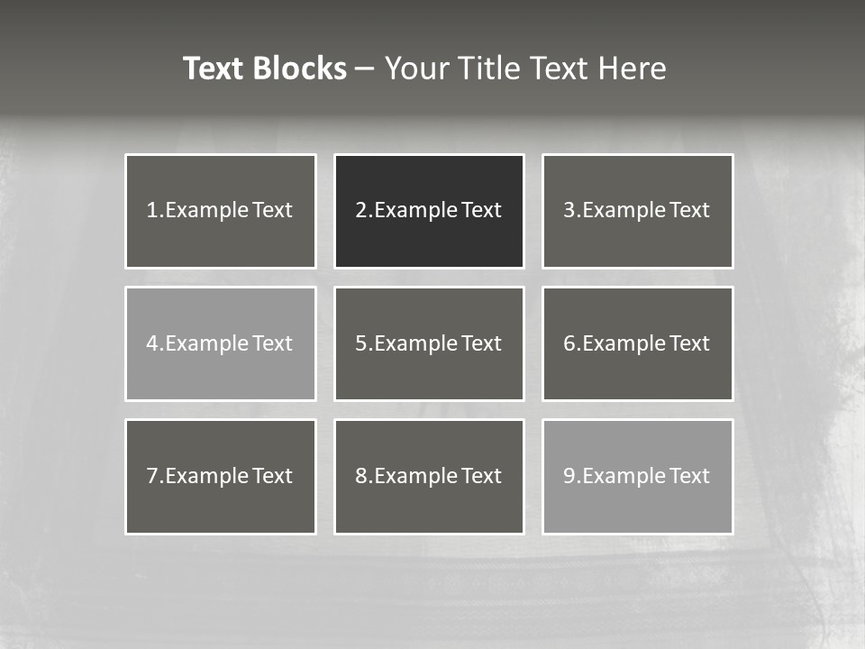 Grunge Photo Montage Of Woman's Hands And Leg In Yoga Posture. PowerPoint Template