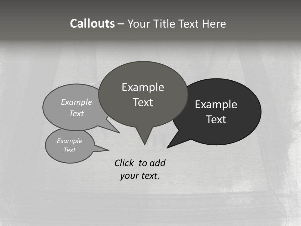 Grunge Photo Montage Of Woman's Hands And Leg In Yoga Posture. PowerPoint Template