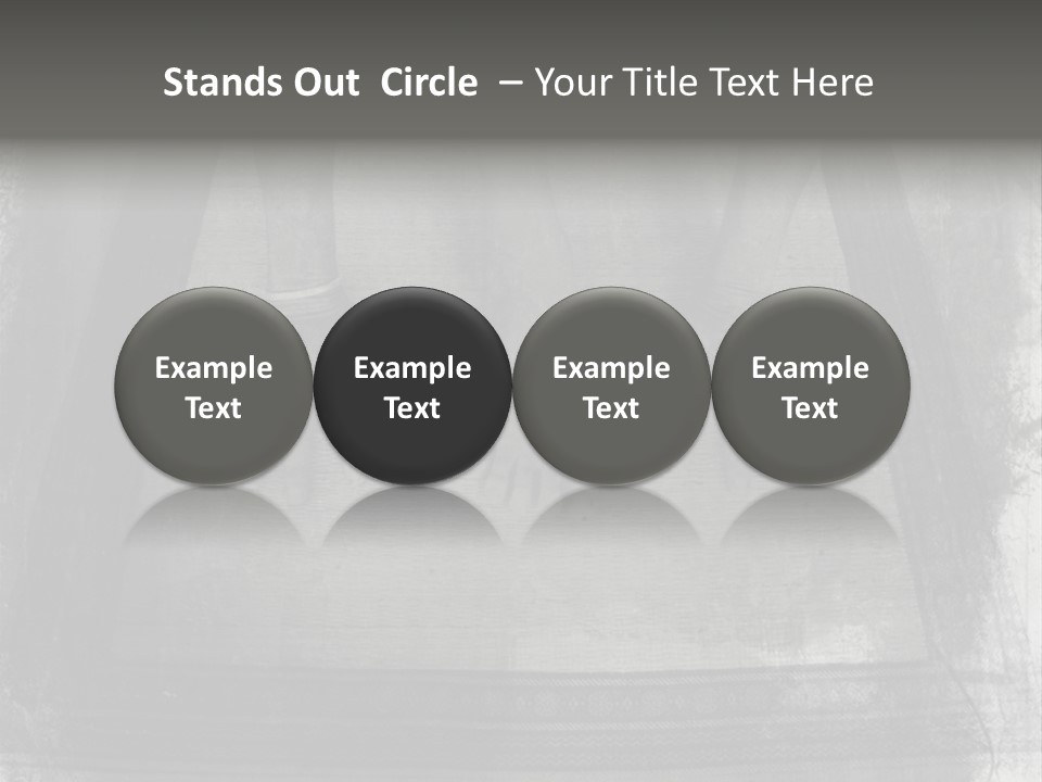 Grunge Photo Montage Of Woman's Hands And Leg In Yoga Posture. PowerPoint Template