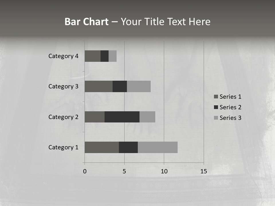 Grunge Photo Montage Of Woman's Hands And Leg In Yoga Posture. PowerPoint Template