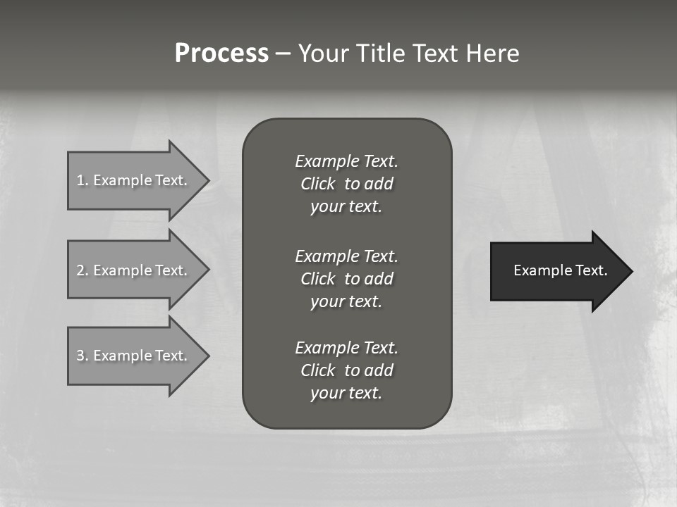 Grunge Photo Montage Of Woman's Hands And Leg In Yoga Posture. PowerPoint Template