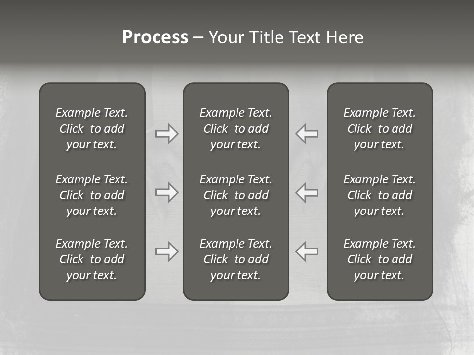 Grunge Photo Montage Of Woman's Hands And Leg In Yoga Posture. PowerPoint Template