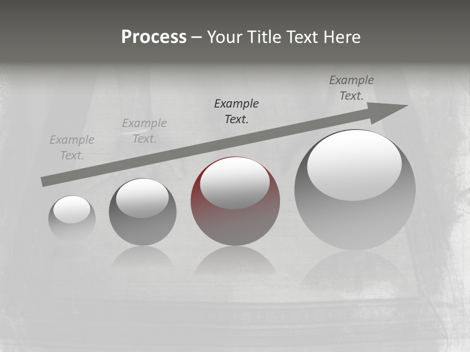 Grunge Photo Montage Of Woman's Hands And Leg In Yoga Posture. PowerPoint Template