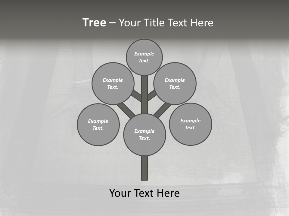 Grunge Photo Montage Of Woman's Hands And Leg In Yoga Posture. PowerPoint Template