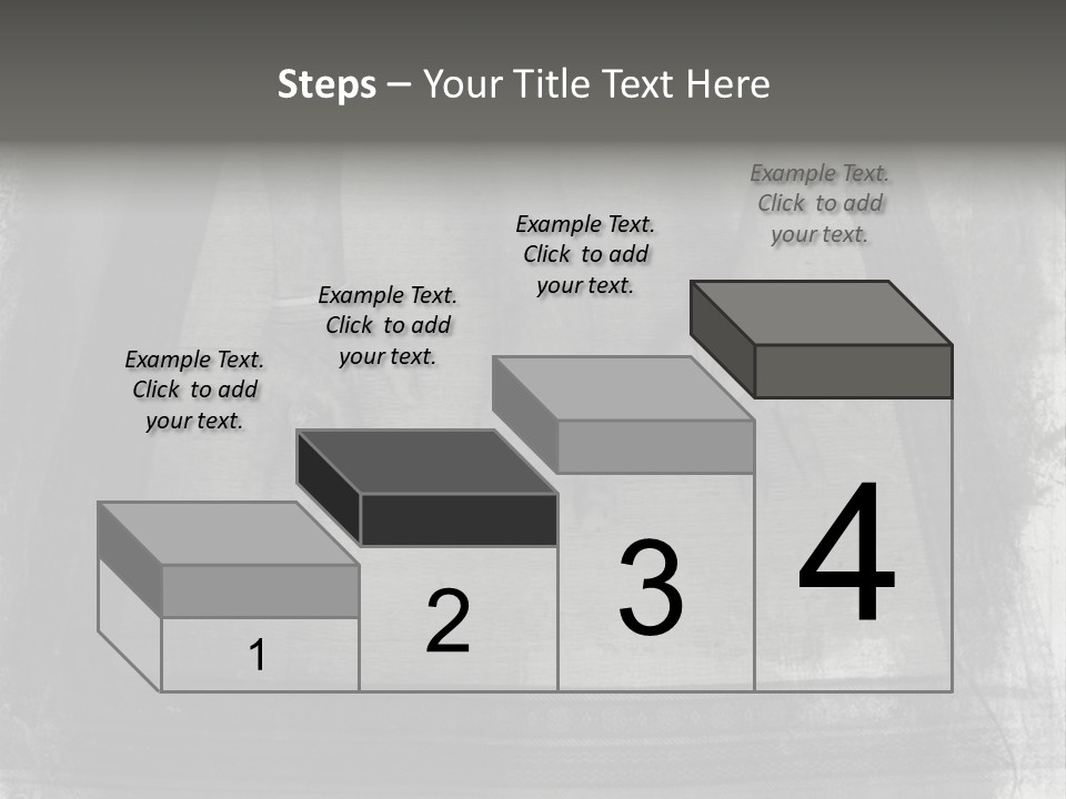 Grunge Photo Montage Of Woman's Hands And Leg In Yoga Posture. PowerPoint Template
