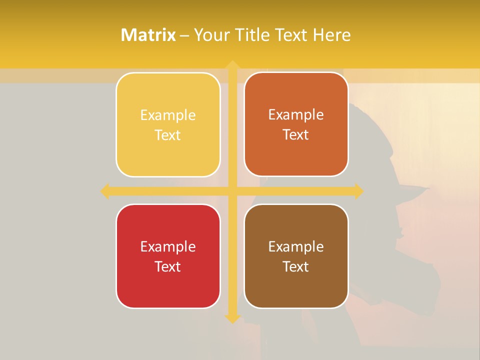 Woman Dancing Samba In Dark Red Room PowerPoint Template