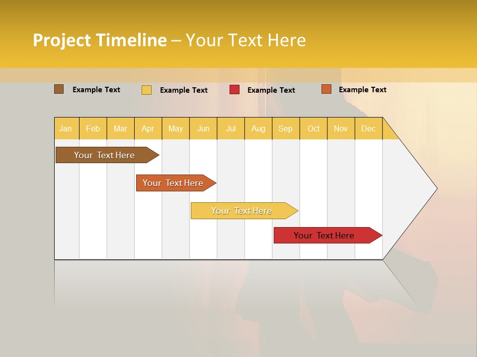 Woman Dancing Samba In Dark Red Room PowerPoint Template