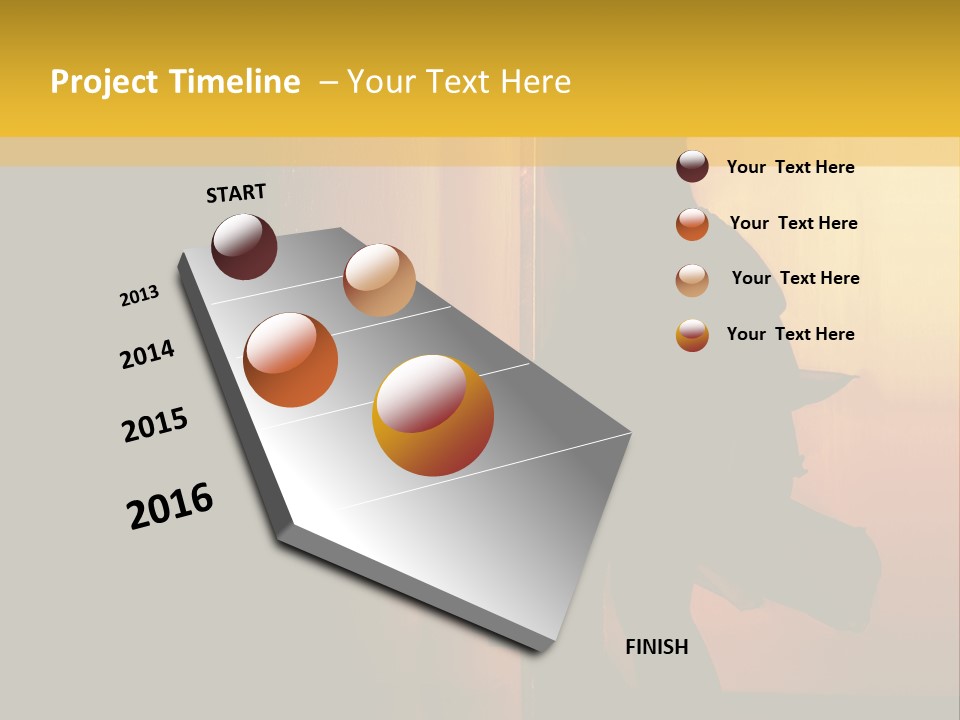Woman Dancing Samba In Dark Red Room PowerPoint Template