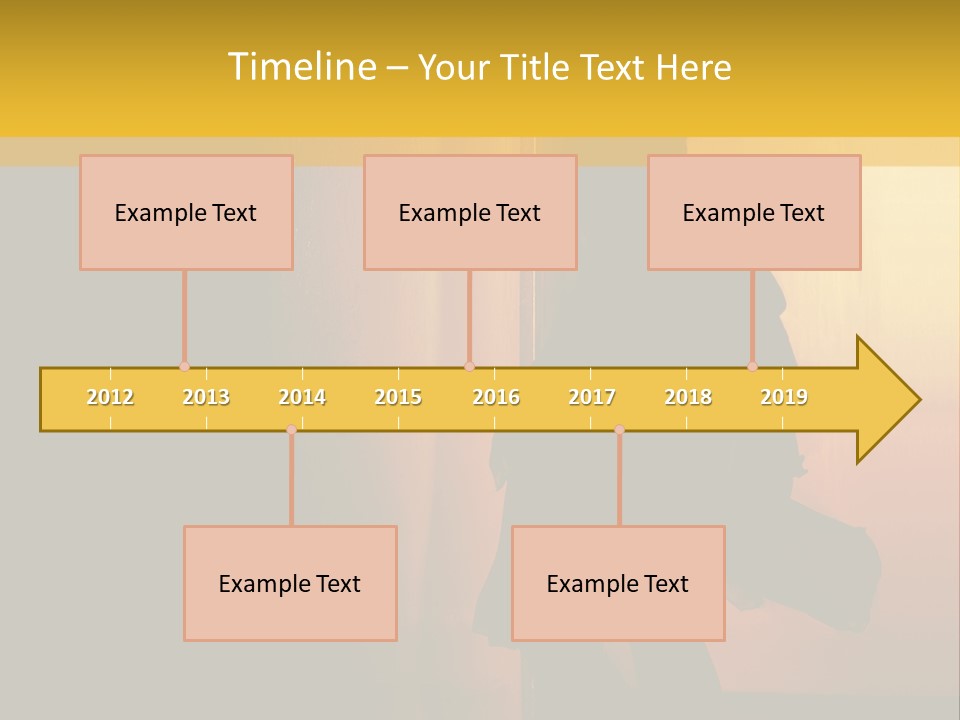 Woman Dancing Samba In Dark Red Room PowerPoint Template