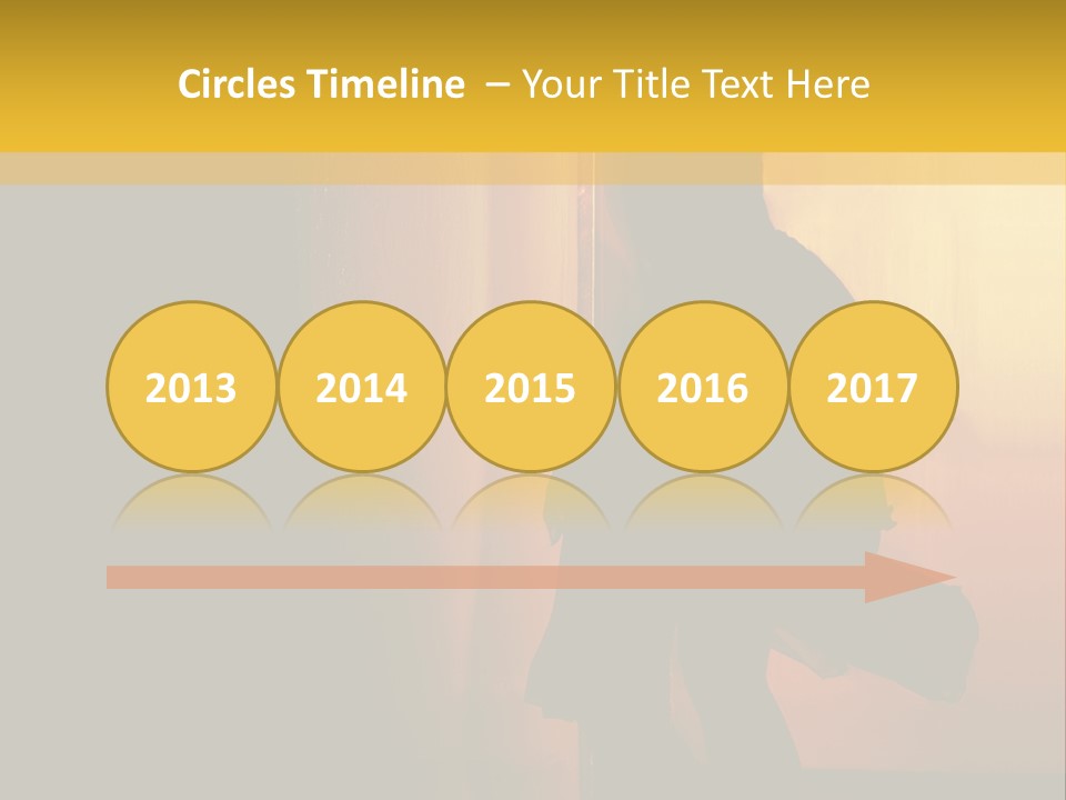 Woman Dancing Samba In Dark Red Room PowerPoint Template