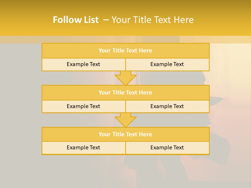 Woman Dancing Samba In Dark Red Room PowerPoint Template