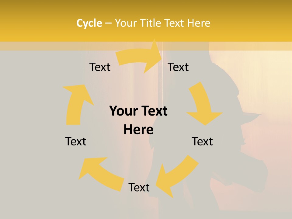 Woman Dancing Samba In Dark Red Room PowerPoint Template