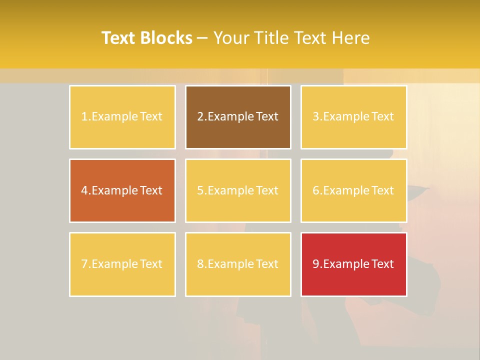 Woman Dancing Samba In Dark Red Room PowerPoint Template