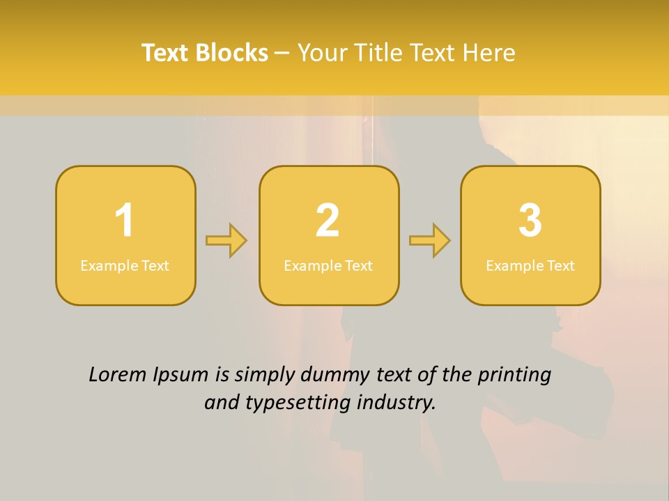 Woman Dancing Samba In Dark Red Room PowerPoint Template