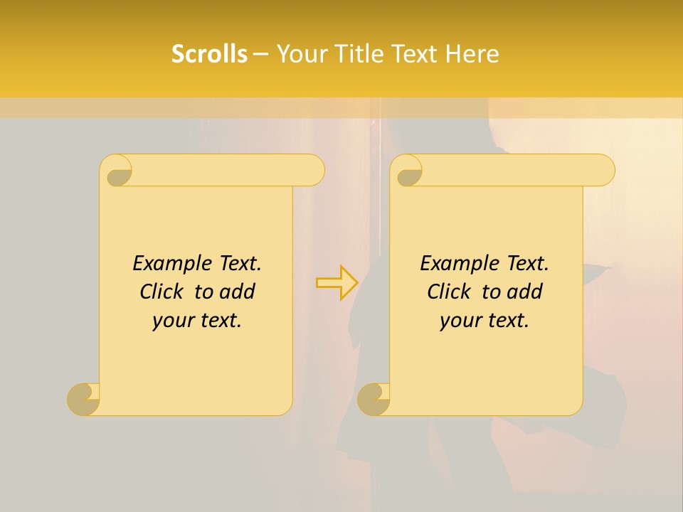 Woman Dancing Samba In Dark Red Room PowerPoint Template