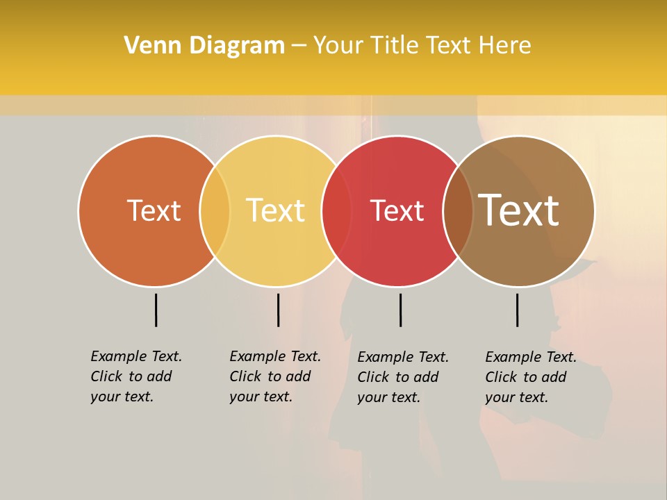 Woman Dancing Samba In Dark Red Room PowerPoint Template