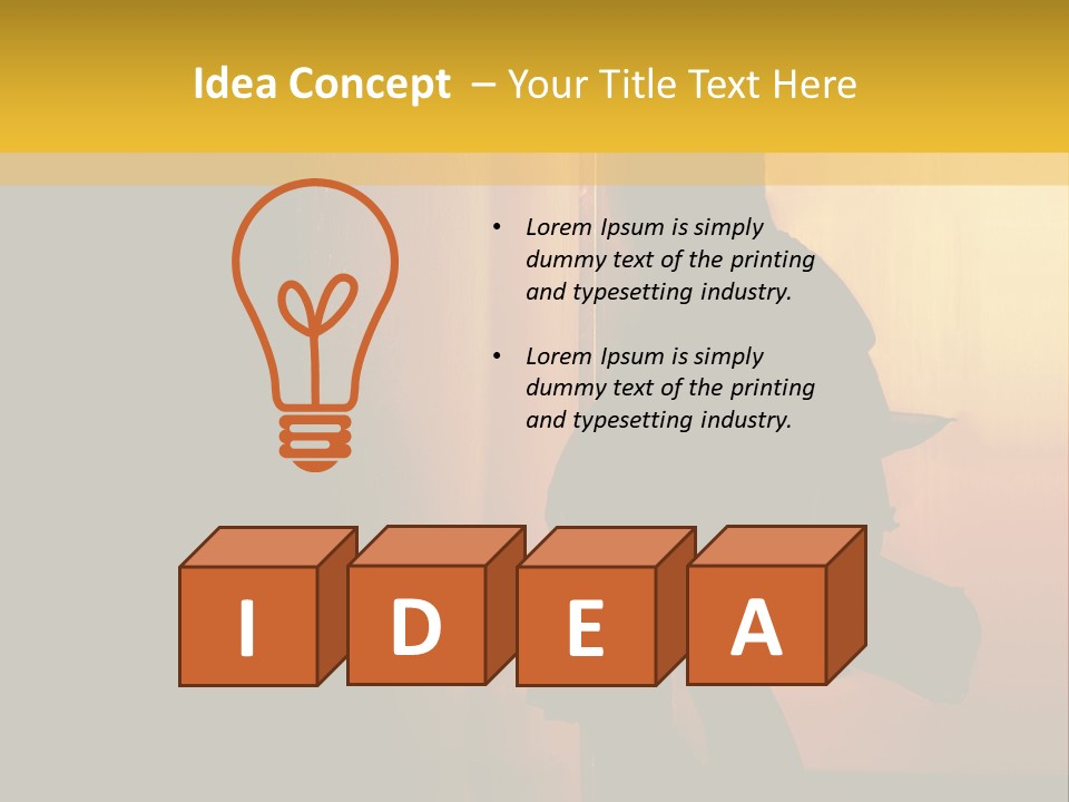 Woman Dancing Samba In Dark Red Room PowerPoint Template