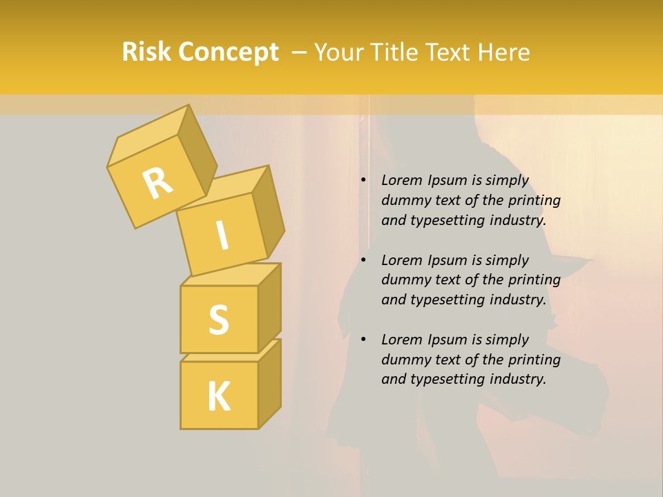 Woman Dancing Samba In Dark Red Room PowerPoint Template